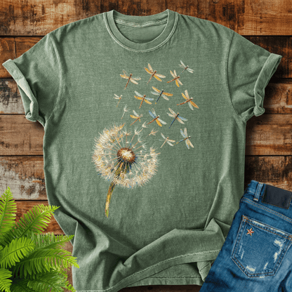Dandelion Dragonflies T-shirt