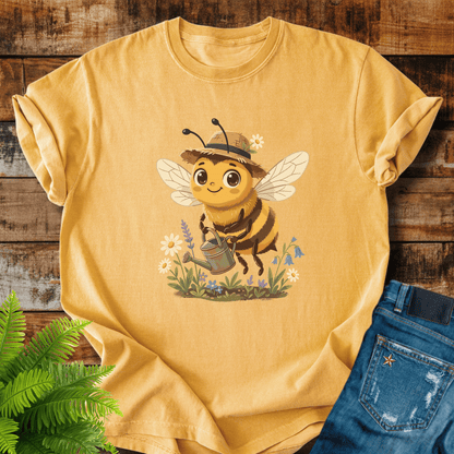 Cute Gardener Bee T-shirt