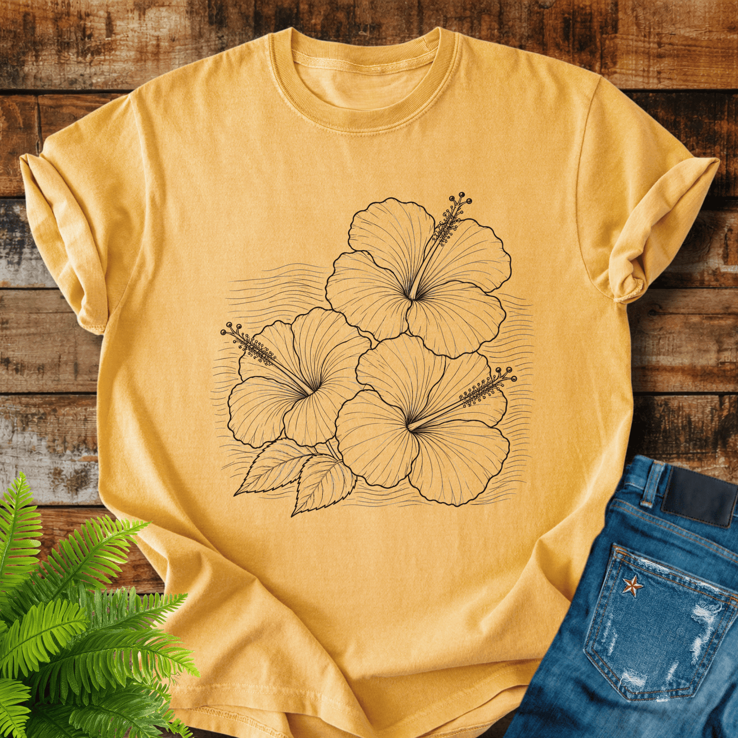 Hibiscus Flowers T-shirt