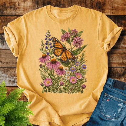 Monarch Wildflowers T-shirt