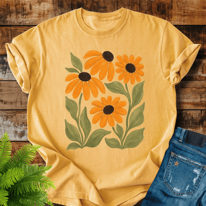 Orange Daisies T-shirt