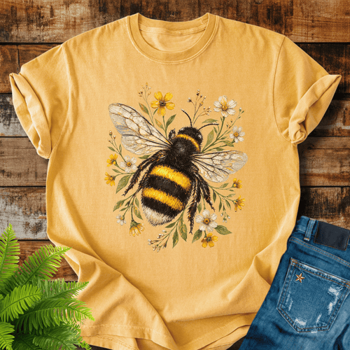 Floral Bumblebee T-shirt