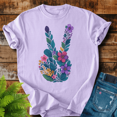 Floral Peace T-shirt