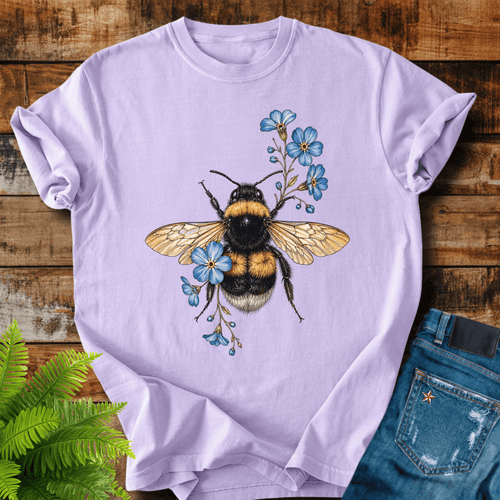 Bumblebee Flowers T-shirt