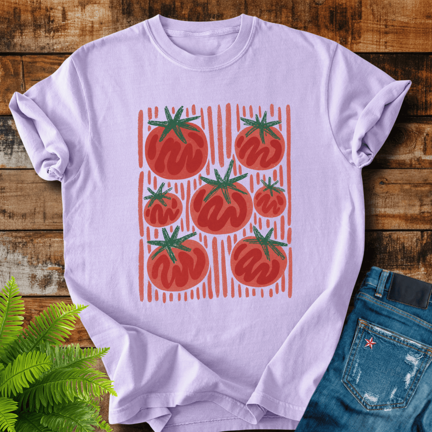 Tomato Pattern T-shirt