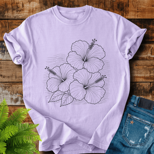 Hibiscus Flowers T-shirt