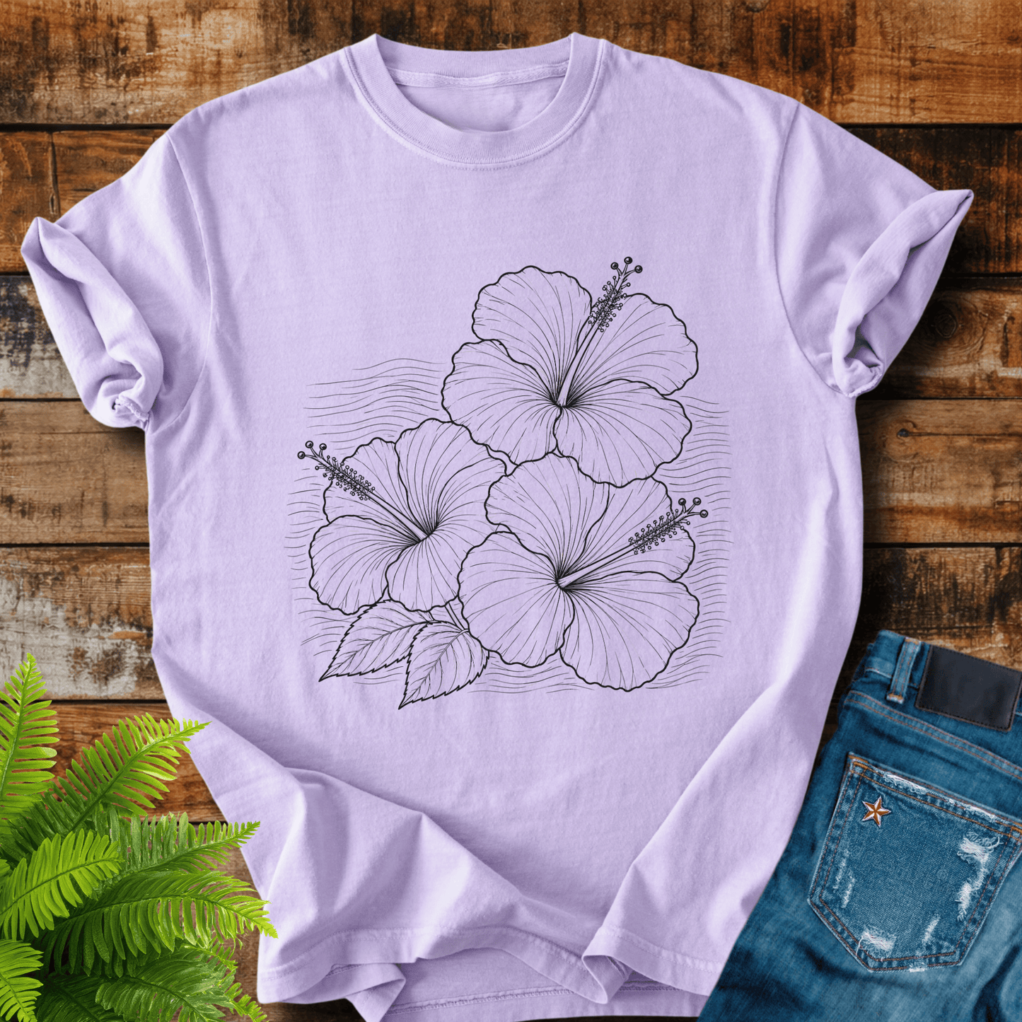 Hibiscus Flowers T-shirt