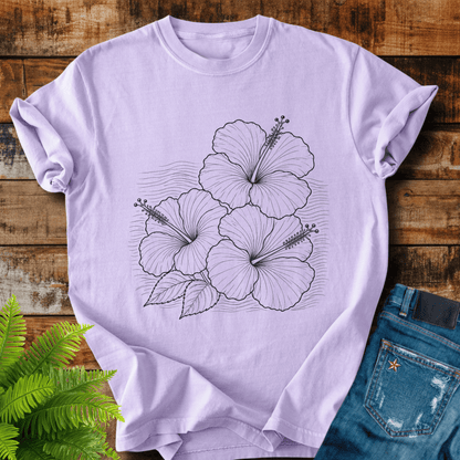Hibiscus Flowers T-shirt