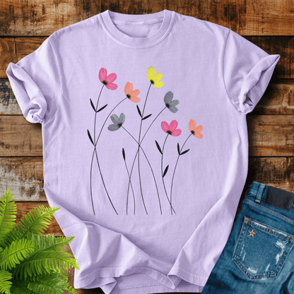 Wildflower Sketch T-shirt