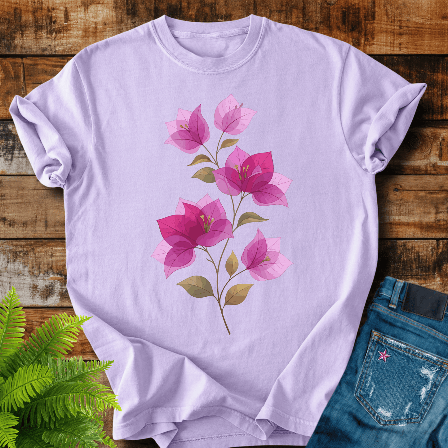 Pink Bougainvillea T-shirt