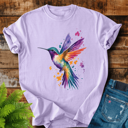 Watercolor Hummingbird T-shirt