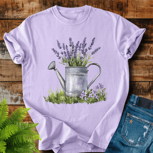 Lavender Watering Can T-shirt
