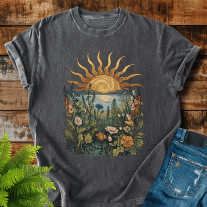 Sunset Wildflowers T-shirt