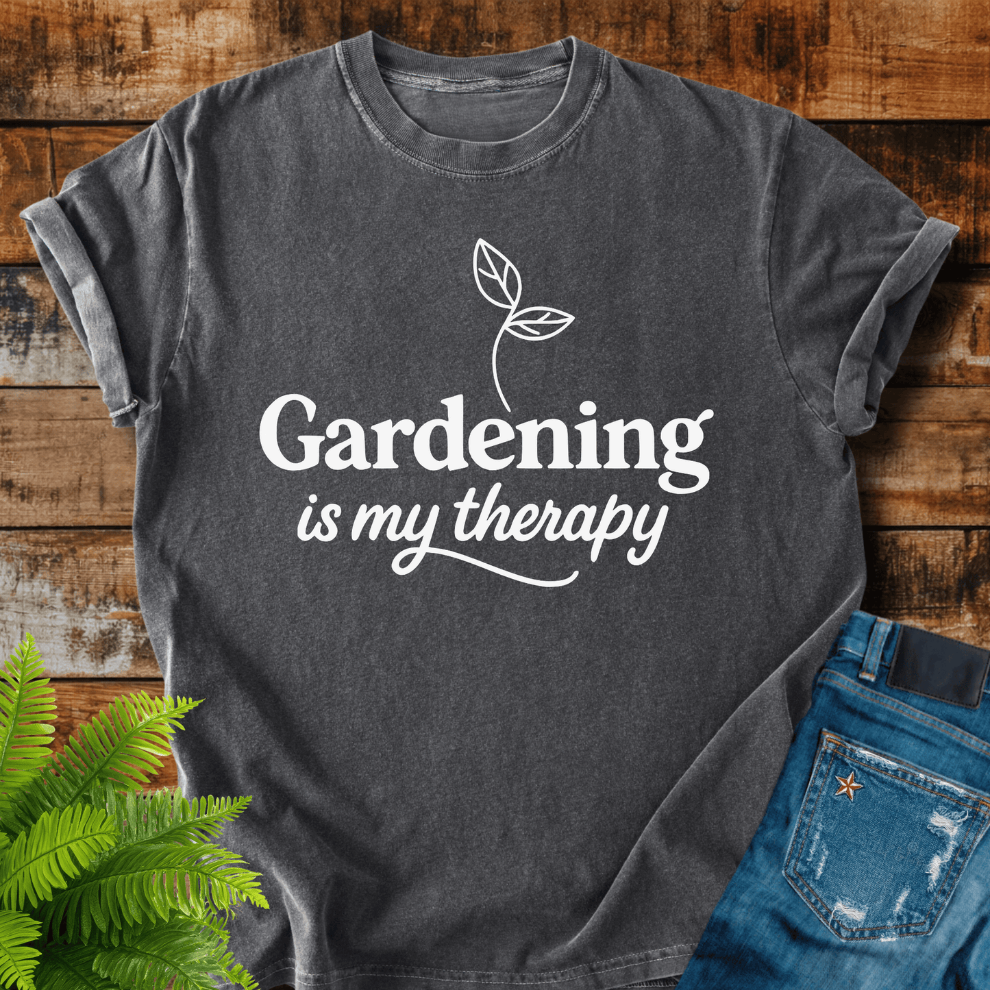 Gardening Therapy T-shirt