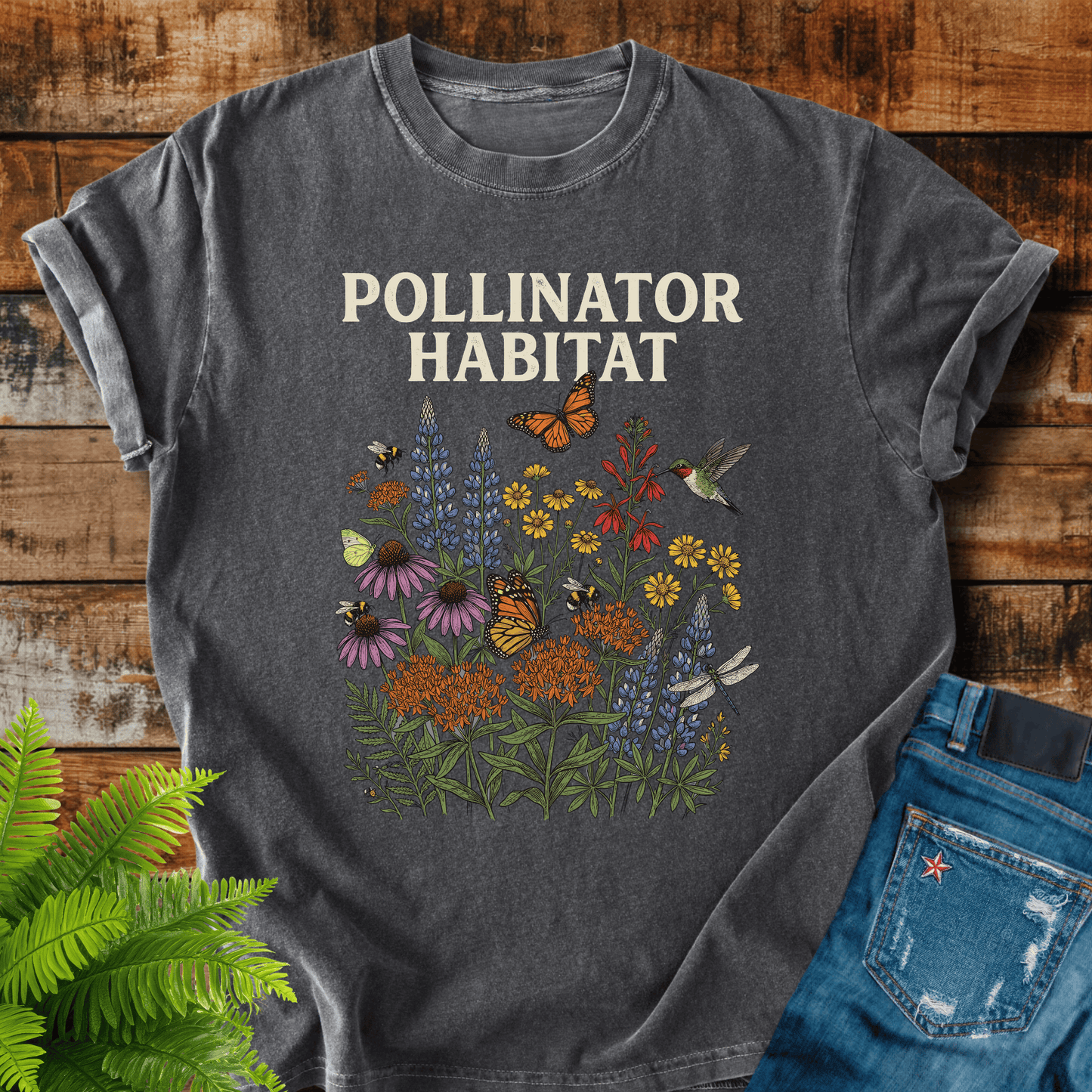 Pollinator Habitat T-shirt