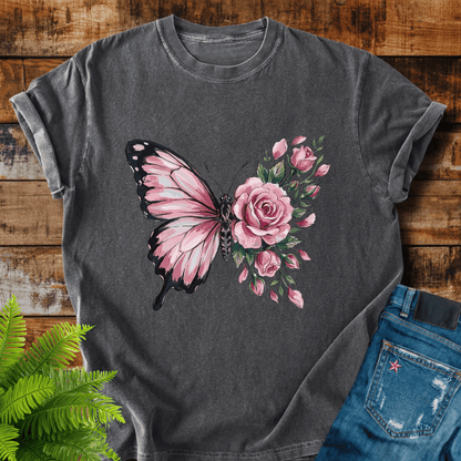 Butterfly Rose T-shirt