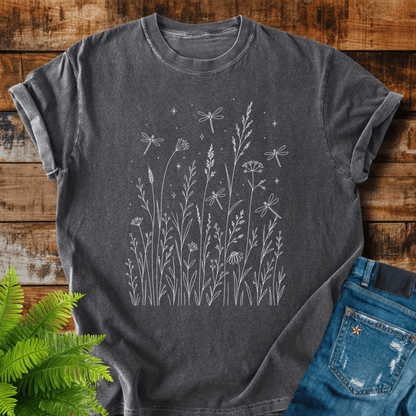 Wildflower Dragonflies T-shirt