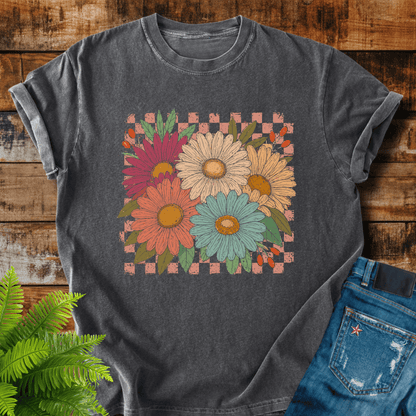 Retro Floral Bouquet T-shirt