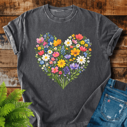 Wildflower Heart T-shirt