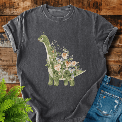 Floral Dinosaur T-shirt