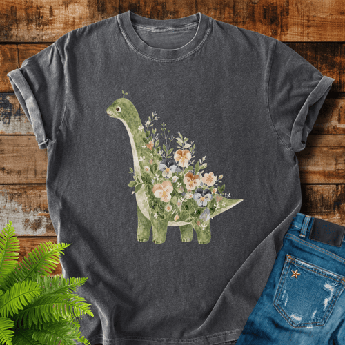 Floral Dinosaur T-shirt