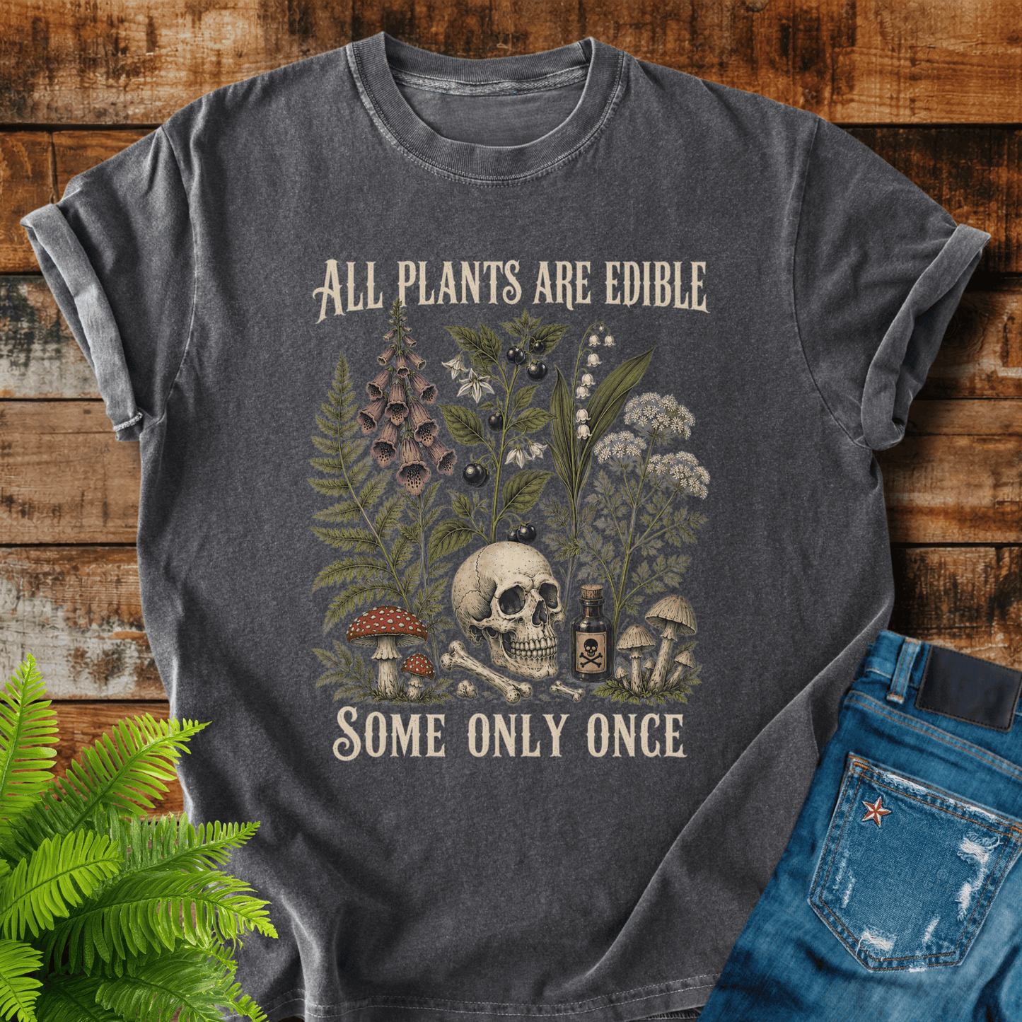 All Plants Edible T-shirt