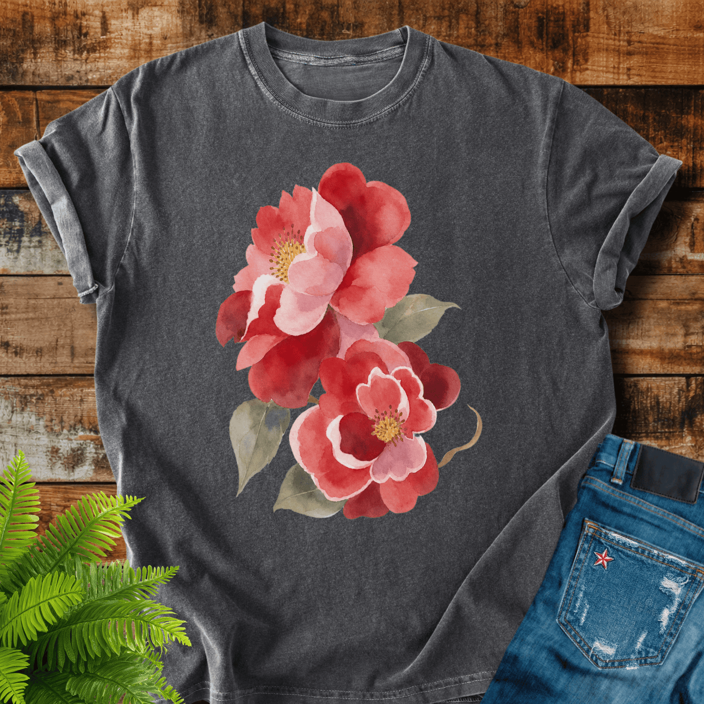 Watercolor Flowers T-shirt