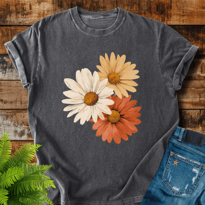 Vintage Daisy Trio T-shirt