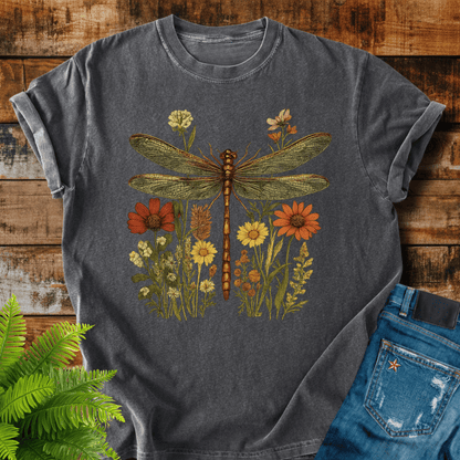 Dragonfly Wildflowers T-shirt