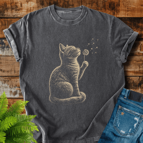 Dandelion Cat T-shirt