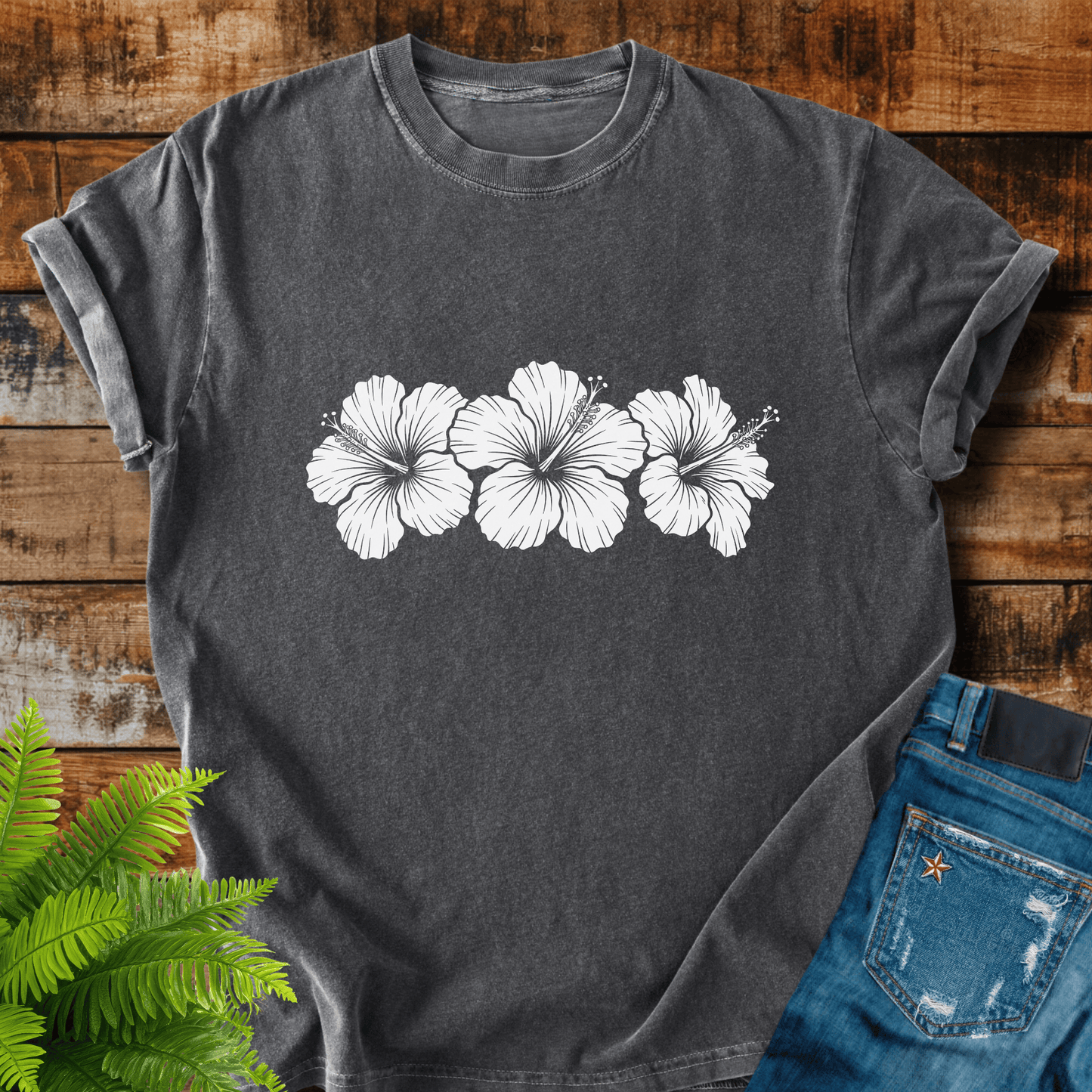 Hibiscus Flowers T-shirt