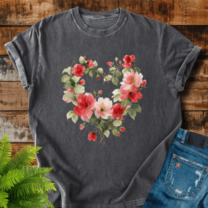 Floral Heart T-shirt