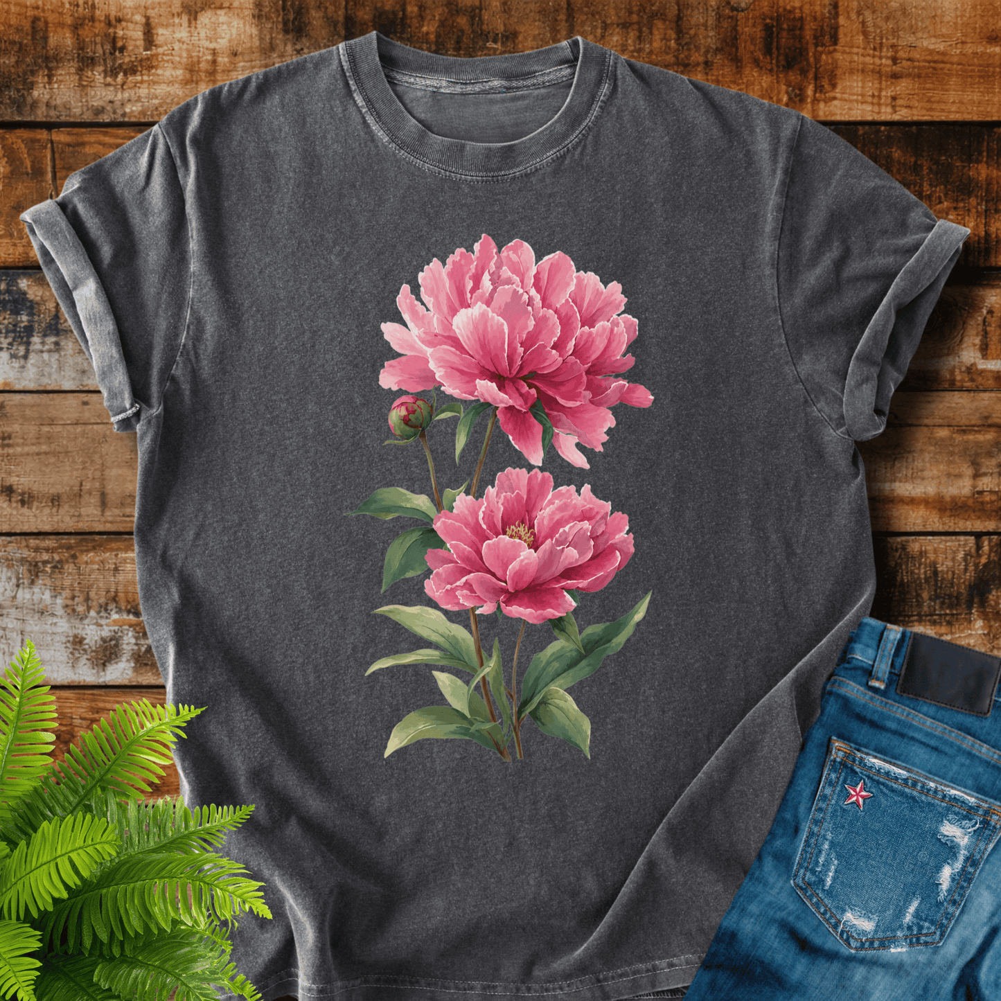 Pink Peonies T-shirt