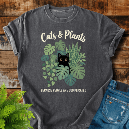 Cats And Plants T-shirt
