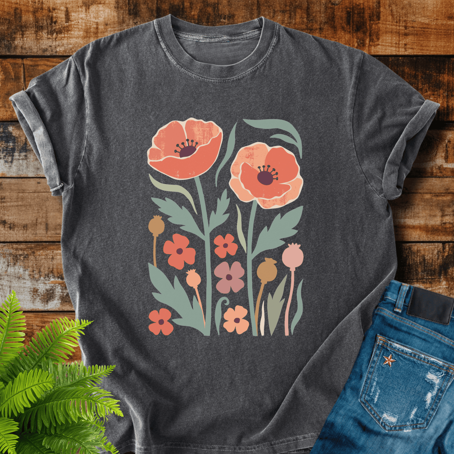 Poppy Flowers T-shirt