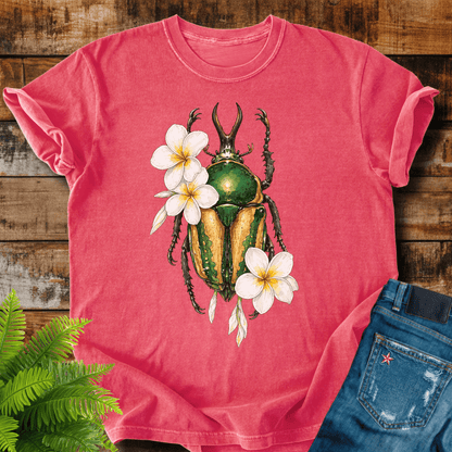 Floral Beetle T-shirt