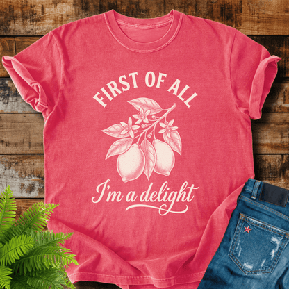 First Of All T-shirt