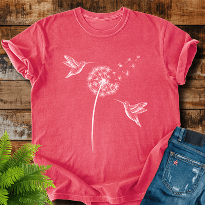 Hummingbird Dandelion T-shirt