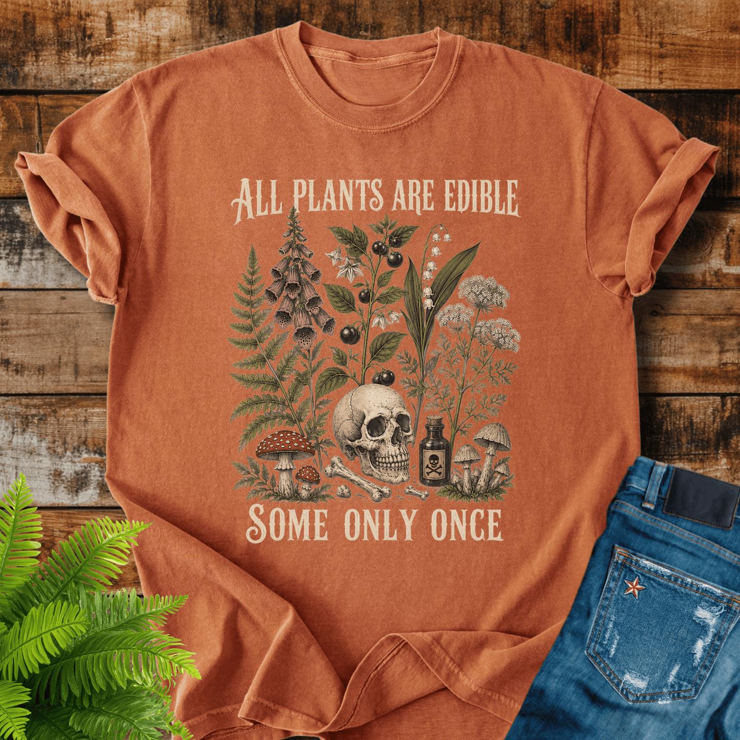 All Plants Edible T-shirt