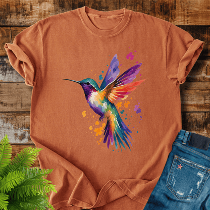 Watercolor Hummingbird T-shirt