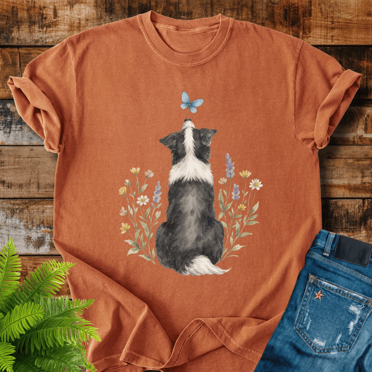 Butterfly Dog T-shirt