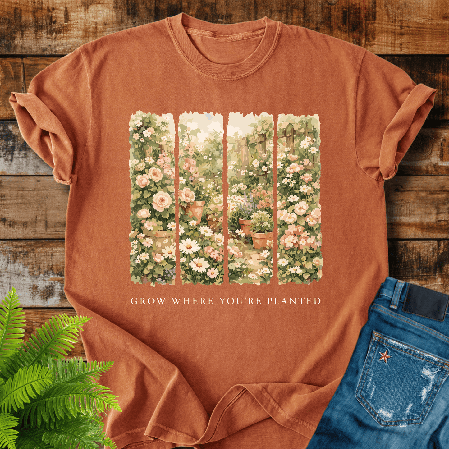 Grow Where Planted T-shirt