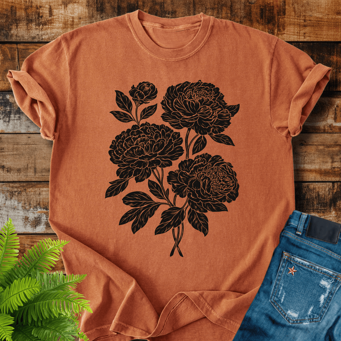 Peony Bouquet T-shirt
