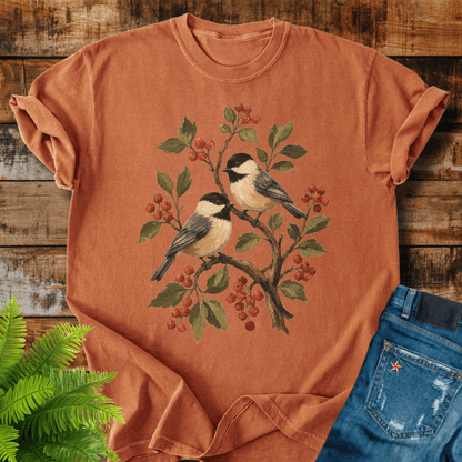 Chickadee Pair T-shirt